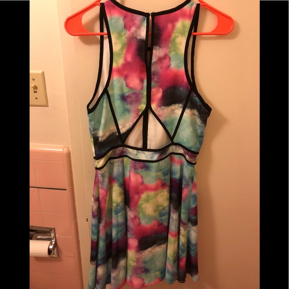 multicolor dress